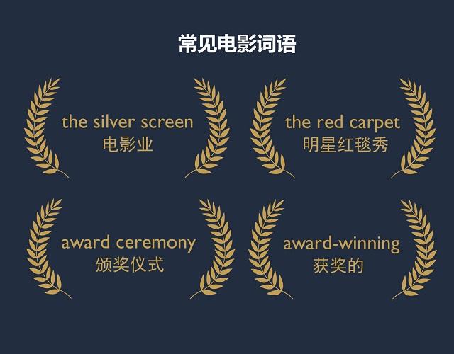2017奧斯卡金像獎揭曉！用英語描述電影的地道表達